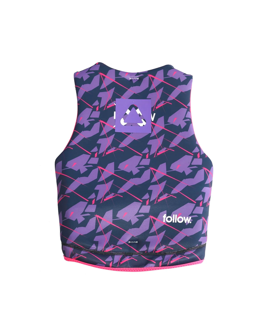 Follow Pop Youth Vest - Purple (2)