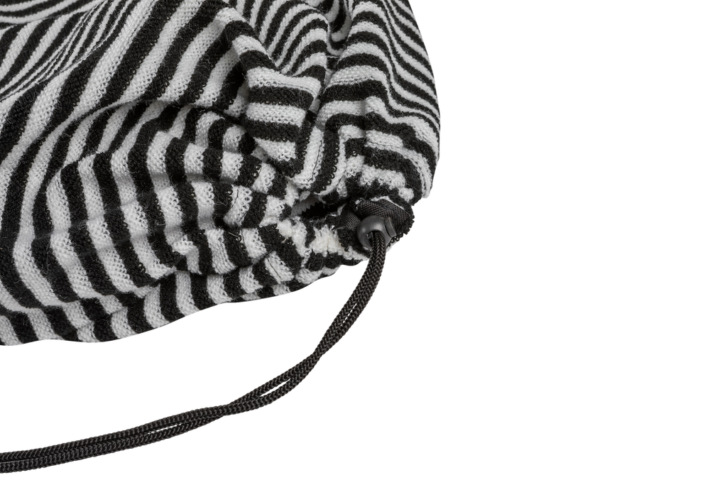 RONIX BOARD CASE SURF SOCK ROUND NOSE BLACK _ WHIT