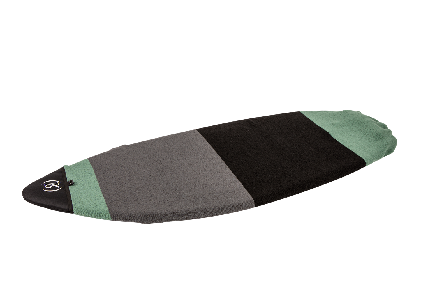 RONIX BOARD CASE SURF SOCK JADE _ BLACK GREY POINT