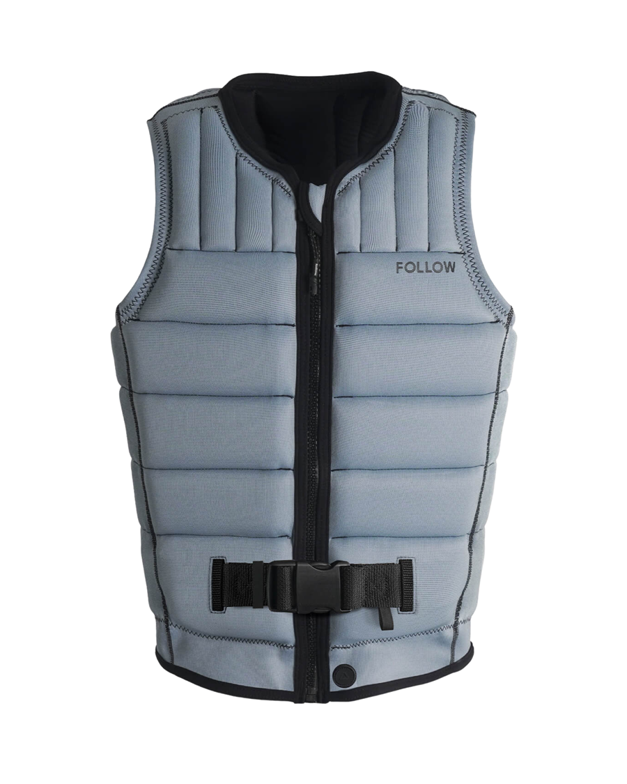 Follow Total Mens Vest - Light Blue