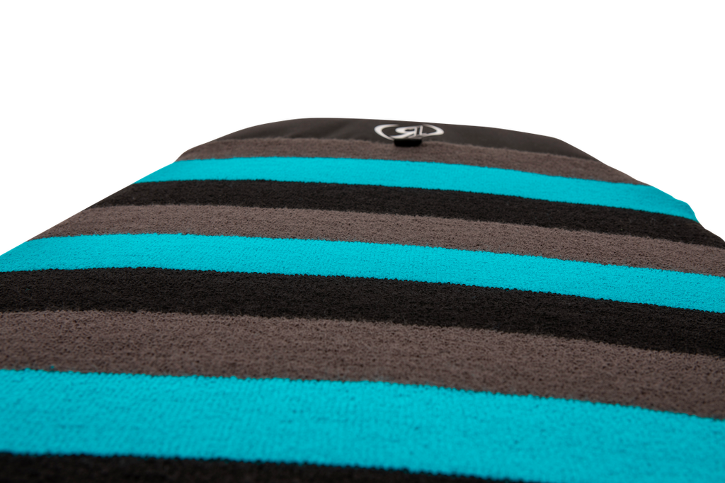RONIX BOARD CASE SURF SOCK AQUA BLUE _ BLACK WIDE 