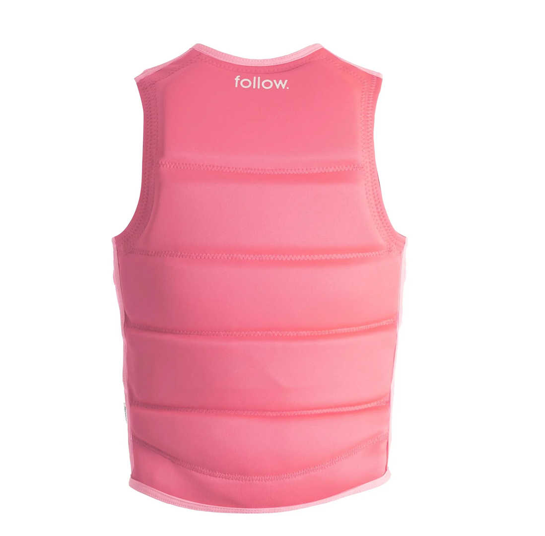 Follow Primary Ladies Vest - Pink