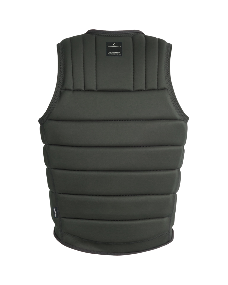 Follow Total Mens Vest - Olive (2)