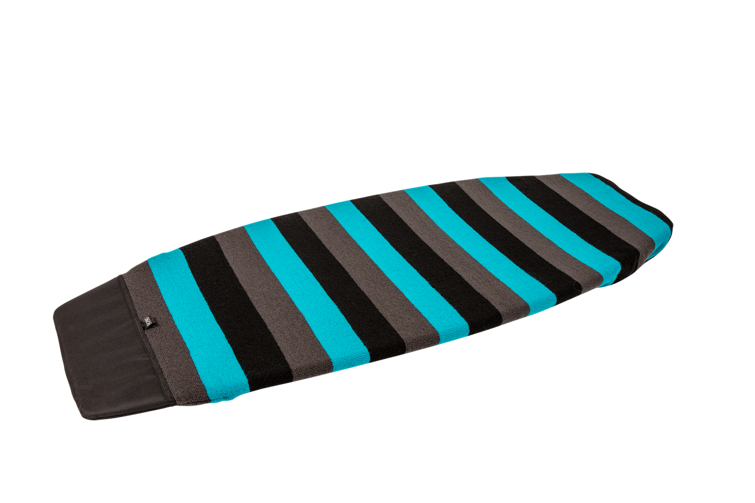 RONIX BOARD CASE SURF SOCK AQUA BLUE _ BLACK WIDE 