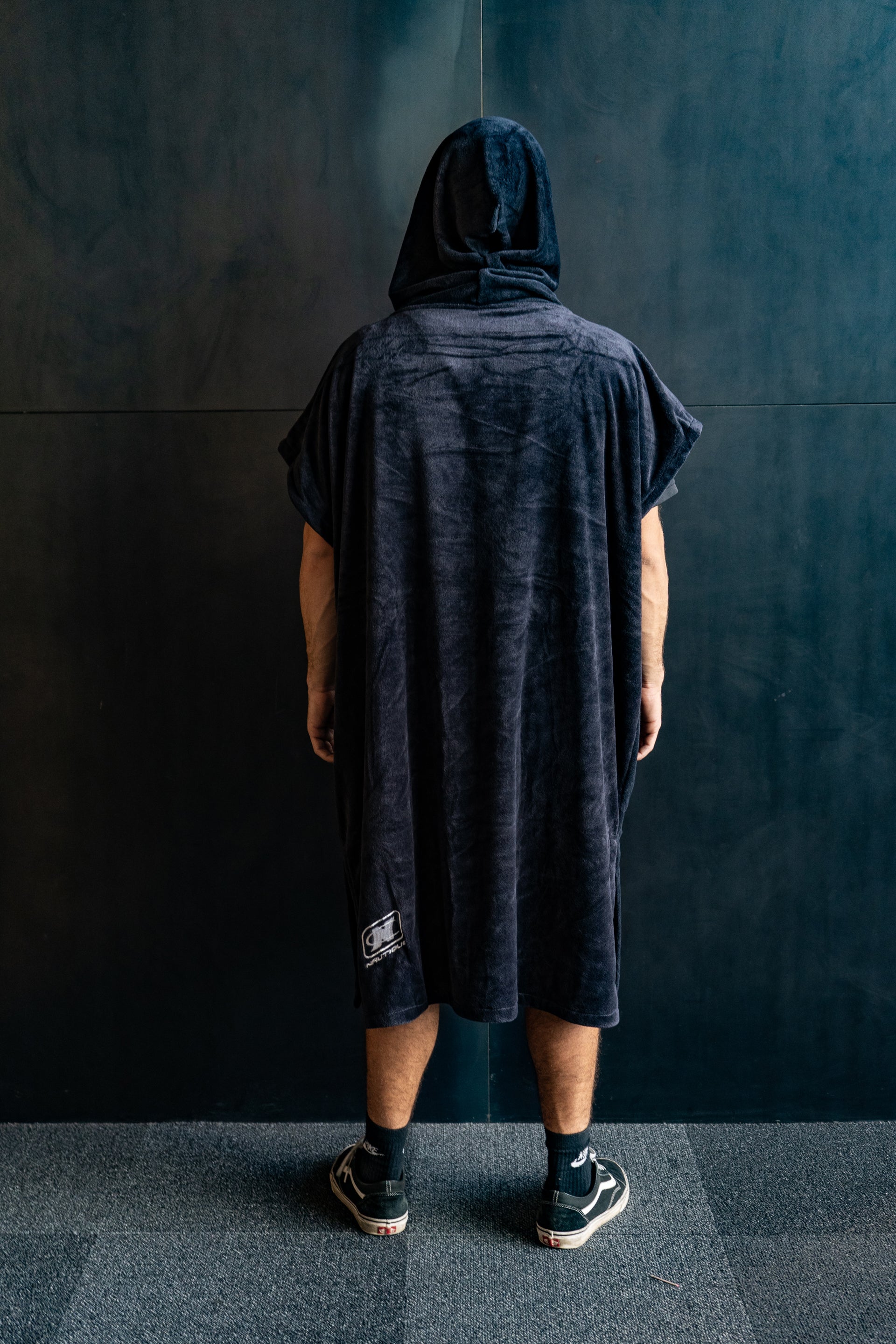 Nautique Towel Poncho Black 2020